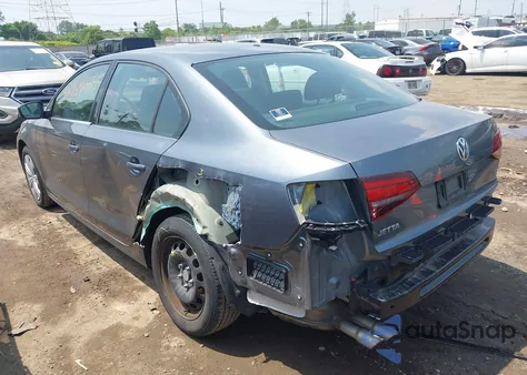 2017 Volkswagen Jetta 1.4T S из США, поврежденный, VIN 3VW2B7AJ2HM272834